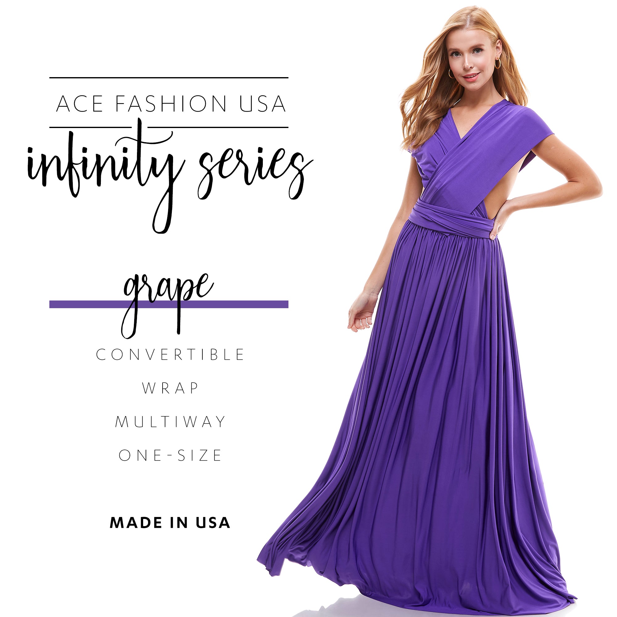 Infinity dress style  Infinity dress styles, Infinity dress, Dress style